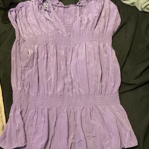 Elegant Purple Women's Top